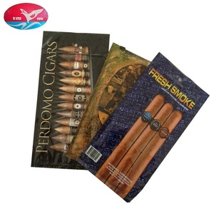 Meslek plastik nemlendirici puro çantası 80% <span class=keywords><strong>RH</strong></span> 90Day moreCigar çantası taşınabilir tütün yaprağı ambalaj çantası kilitli şeffaf pencere