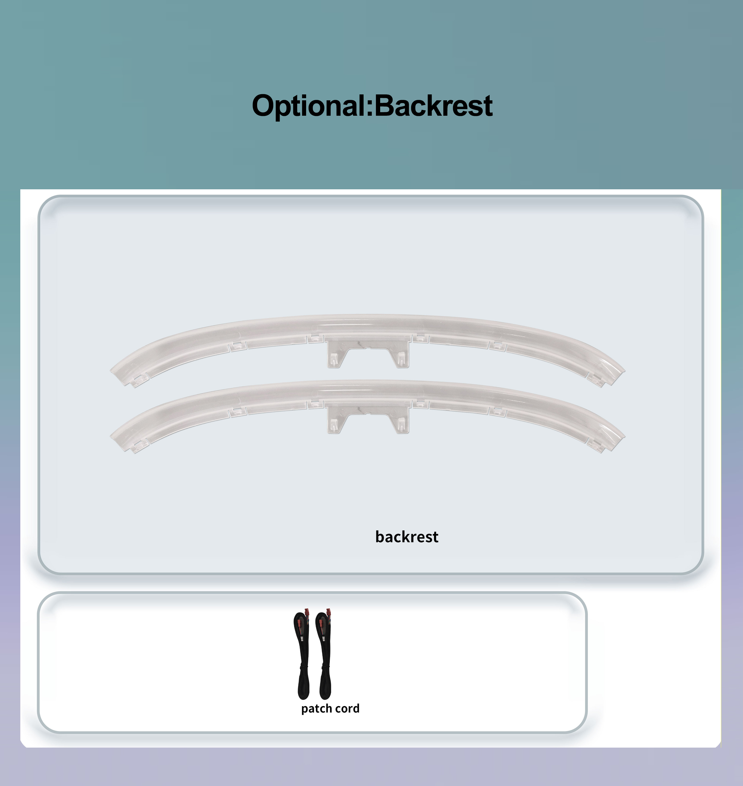 Optional:Backrest