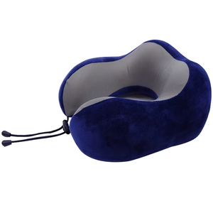 Có thể điều chỉnh cổ gối du lịch gối Bộ nhớ bọt hỗ trợ di động có thể gập lại Ergonomic cổ tử cung phần còn lại máy bay xe thoải mái - Product Image 3