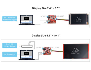 Nextion Foca สูงสุด5V2A เอาต์พุต USB ไปยัง TTL Serial converer BOA - Product Image 4