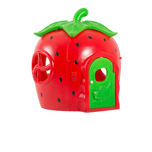 Nhựa chơi nhà cho trẻ em trẻ em nhựa <span class=keywords><strong>Playhouse</strong></span> và trượt Đồ chơi trong nhà chơi lâu đài PE chơi nhà búp bê với Slide - Product Image 6