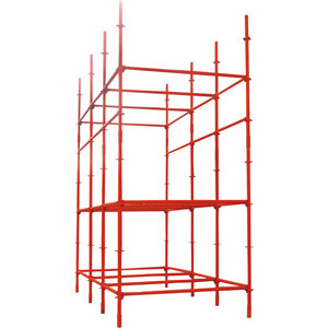 Modulares Gerüsts ystem aus Aluminium legierung mit Korrosions schutz