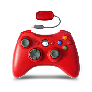 Yüksek kalite fabrika fiyat kablosuz 2.4G Gamepad Xbox 360 konsolu kablosuz oyun kolu için XBOX360 PC oyun denetleyicisi - Product Image 6