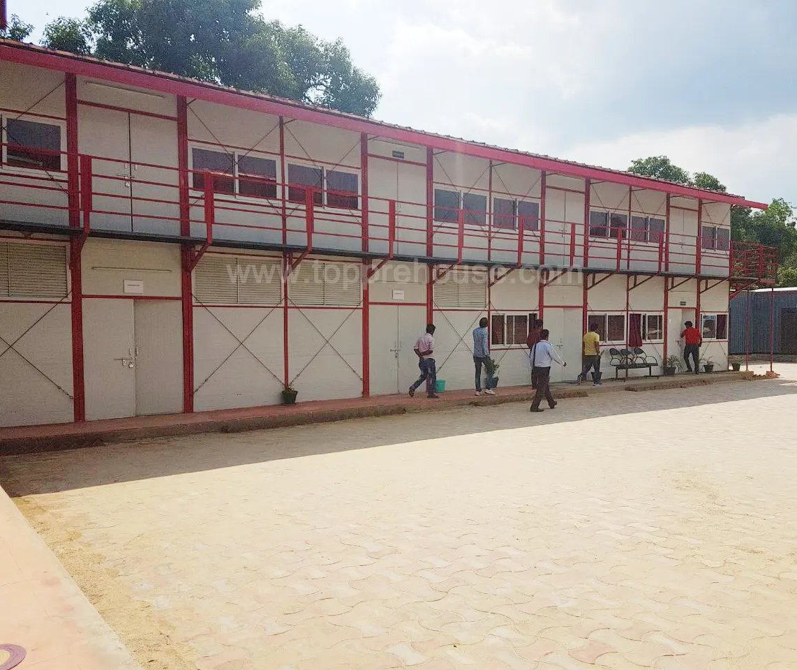 1 boden haus schlafsaal pläne fertig komplette pre hergestellt mitarbeiter haus temporäre bau camp in baguio city Philippines