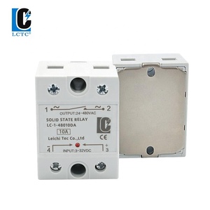 高品質DINレールソリッドステートリレー、電流100A、入力4 32VDC、出力電圧24〜480VACソリッドステートリレー - Product Image 2