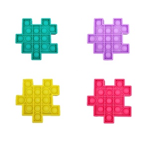 Игрушка-фиджет, пуш-поп головоломка, куб, игра, пузырьковый Поппер, игрушка-фиджет с цифрами, пуш-поп, детская игрушка, снятие стресса-1 шт. - Product Image 5