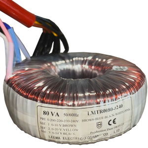 Trasformatore di uscita audio personalizzato ecologico con avvolgimento in rame 230V 110V trasformatori toroidali di controllo di isolamento