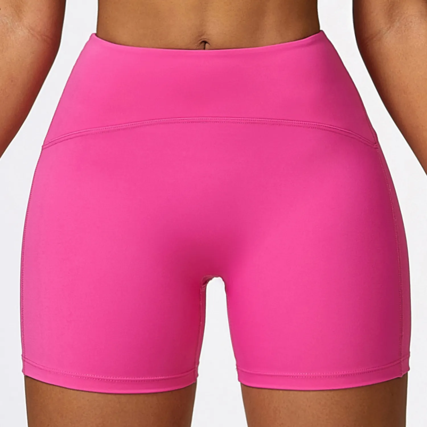 Pt Sports Short de cyclisme à séchage rapide femmes vêtements de course une pièce taille haute beauté bout à bout lignes Sexy