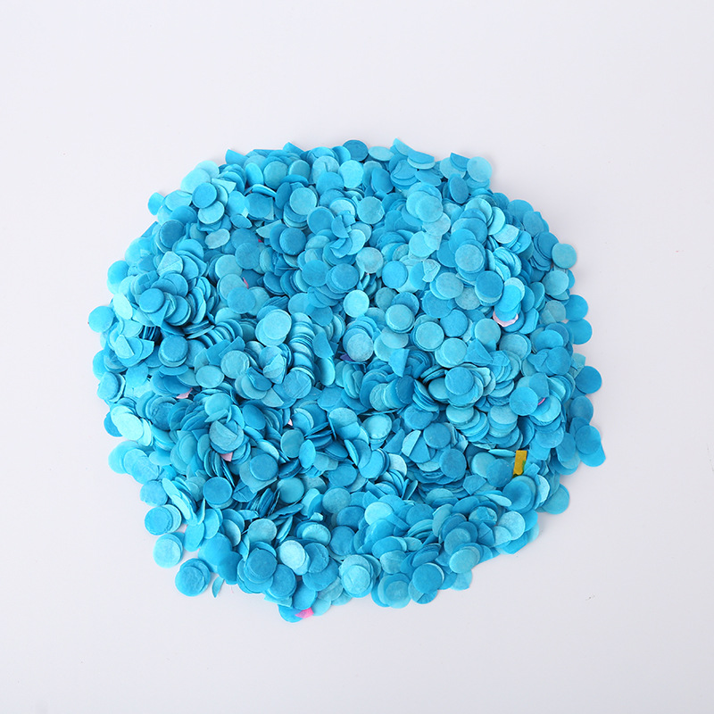 colorful Blue small circle, 1.5-2 cm