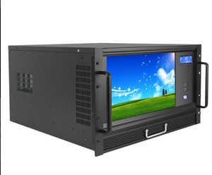 Caja de servidor 6u para PC, montaje en Rack Industrial, carcasa de servidor con LCD y teclado, equipo de comunicación - Product Image 2