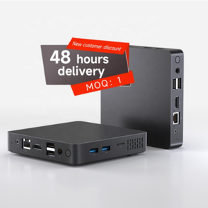 Venta caliente Mini PC Computer I3 7100U i5 7200U i7 7500U WIFI 4G GPS SIM Slot WIFI computadora de escritorio Mini PC Linux - Product Image 1