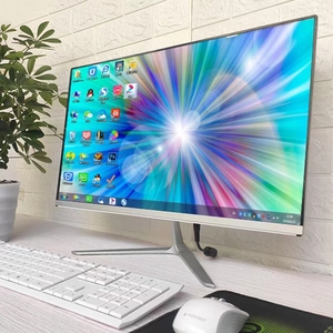 Ordenador de escritorio i7 de 24 pulgadas, Win7/Win10, Ram, SSD HDD128G + 8gb/256G/512G, conjunto de ordenador pc - Product Image 1