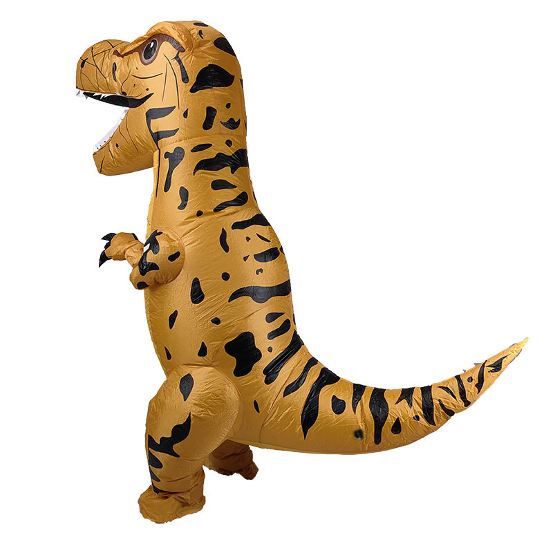 Brown cute tyrannosaurus rex