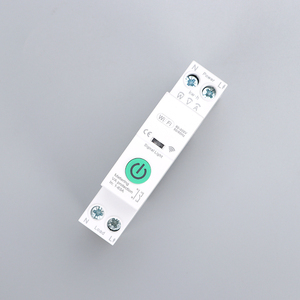 63A TUYA WiFi Smart Miniature Circuit <strong>Breaker</strong> KWH Monitoring Under-Voltage Protection With Metering And Timer Relay Green - Product Image 4
