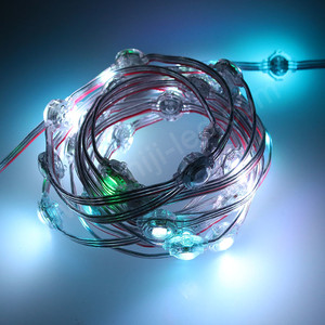 SHIJI DC5V SK6812チップライトIC RGB 10mmポイントピクセルLEDミニストリング - Product Image 1
