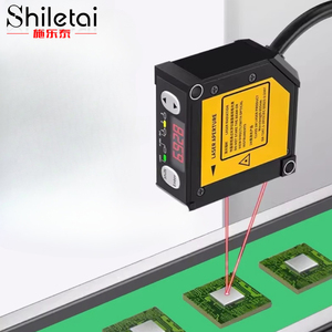 Nuevo Sensor de Desplazamiento láser de largo alcance, salida digital de 3 rutas, rango de 250 ± 150mm, precisión de 20 μm para detectar presencia, nuevo