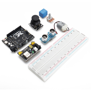 Tscinbuny Kit di moduli elettronici di base Kit di apprendimento per Starter esperimenti fai da te per la programmazione Arduino