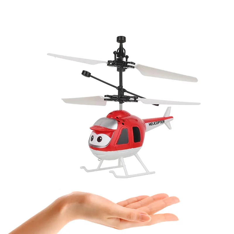 Brinquedos voadores sensing plástico mão indução mini helicóptero brinquedo mini helicóptero barato atacado com gestos de mão