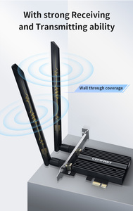 MT7921 yonga seti 1800Mbps WiFi6 PCI-E kablosuz adaptör CF-AX180 Pro wifi ağ wlan/windowns11 için mavi-diş 5.2 ile lan kartı - Product Image 3