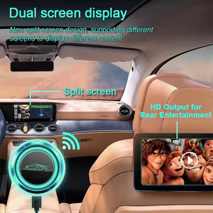 8GB 128GB gương cảm ứng không dây Carplay ai hộp ma thuật thông minh Dongle Sim <span class=keywords><strong>Android</strong></span> 13 Adapter với Google xe chơi cho <span class=keywords><strong>Android</strong></span> máy tính bảng - Product Image 4