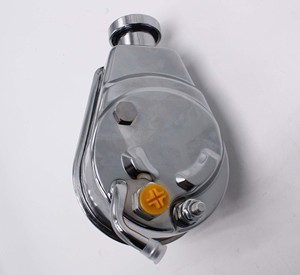 Chevy GM SBC R3912/Chevy VA0146 otomobil parçaları için a-can tarzı anahtar yolu ile krom Saginaw hidrolik direksiyon pompası - Product Image 4