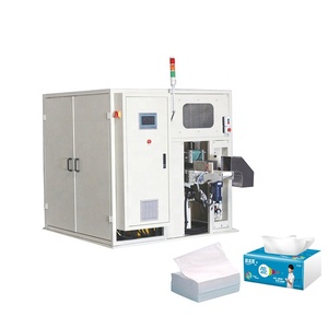 Automatic <strong>Interfolder</strong> Machine <strong>v</strong> Fold Hand Towel Machine Facial Tissue Wrapper Packing Machine - Product Image 3