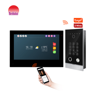 Sistema de timbre de puerta de apartamento de metal completo OEM más nuevo sistema de videoportero de construcción con cámara para el hogar