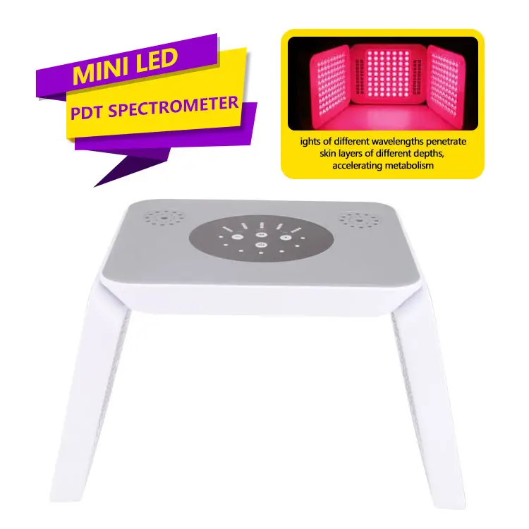 Máquina de salón de belleza con iluminación Led Pdt de gran oferta/tratamiento de acné con terapia de luz azul/máquina Pdt con terapia de luz roja