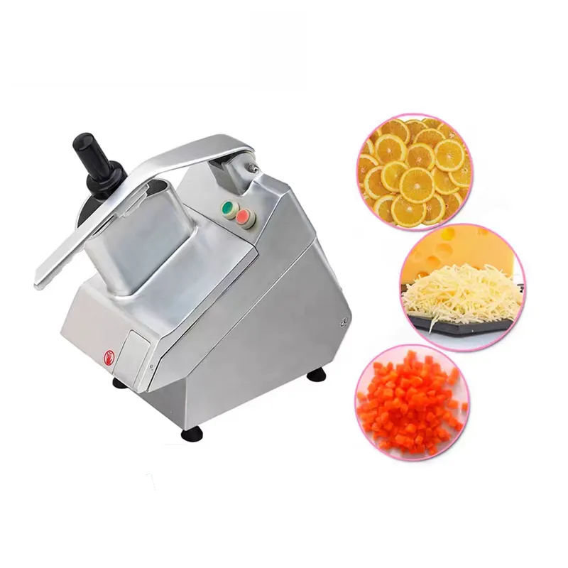 Máquina elétrica multifuncional para fatiar frutas e legumes, trituradora e fatiadora de salada