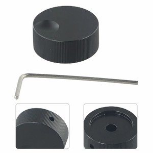 Manopola di controllo del Volume nuova manopola Encoder tinta unita opaca accessorio di ricambio manopola in alluminio antiscivolo per tastiera meccanica - Product Image 3