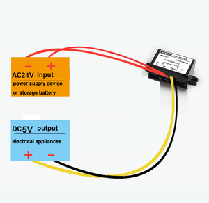 <strong>Ac</strong> <strong>to</strong> Dc 24v <strong>to</strong> 5v 2a Step Down Converter with CE Certification - Product Image 3