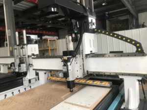 atc线性cnc路由器1325木加工cnc路由器切割雕刻带线换刀杂志 - Product Image 4