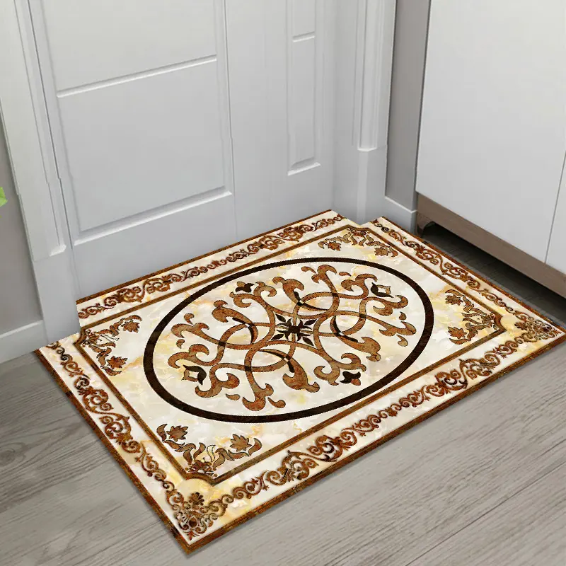 Home decor customized printing flooring entrance foot door mat