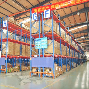 30% Carga/descarga más rápida Estantería de almacén personalizada Estantes de servicio pesado Sistema de estante de palés galvanizado - Product Image 6