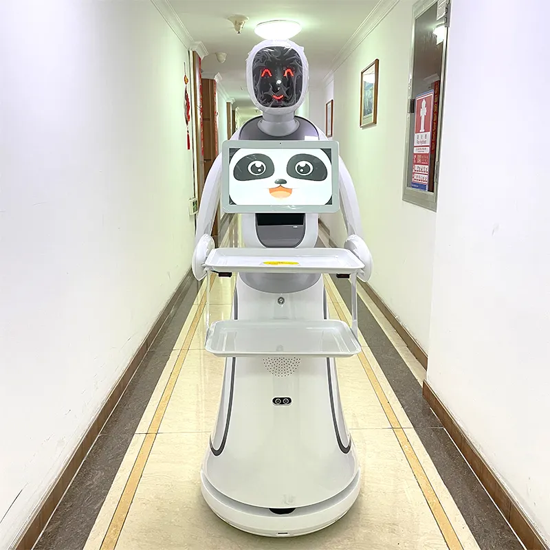 Nhà Sản Xuất Chuyên Nghiệp Waiter Robot Hình Người Robot Máy Chủ Nhà Hàng Thâm Quyến Dịch Vụ Khác Robot