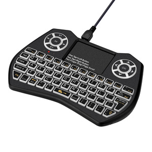 7 Color Backlit I8 Mini Wireless <strong>Keyboard</strong> 2.4ghz English Russian Teclado I8 With Touchpad Remote <strong>Control</strong> Android TV Box - Product Image 2