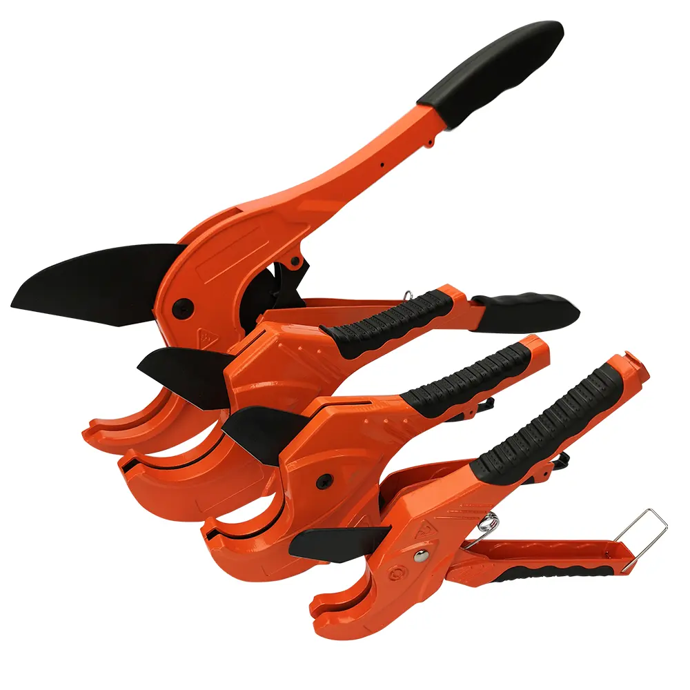 CE-herramientas de mano de jardín de alta resistencia, corte rápido, tijeras de plástico PEX, tubo de PVC, cortador de tubos, 36mm, 42mm, 63mm