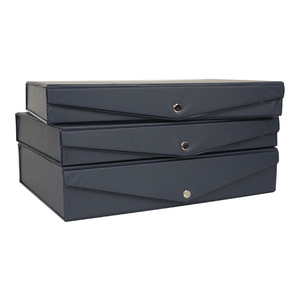 Archivo de PVC de gran capacidad, papelería impermeable, caja de almacenamiento portátil para oficina, caja de documentos con Clip de resorte, caja de archivo - Product Image 5