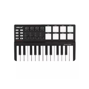 Venta al por mayor Worlde Panda Mini 25-Key Midi Keyboard Controller 25 Key Usb Digital Music Studio Piano 25 teclas para instrumentos musicales - Product Image 1