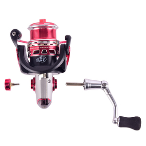 Carretes giratorios de pesca Carrete de línea de aluminio Brazo de roca de metal Equipo de pesca Carretes de metal Carretes de pesca giratorios Fábrica - Product Image 4