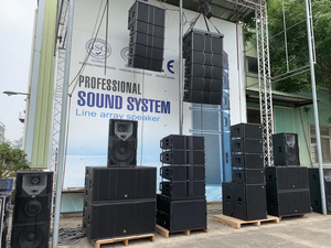 Custodia compatta Pro Audio Sound PA System Live Concert Program eventi doppio altoparlante Line Array da 8 pollici - Product Image 5
