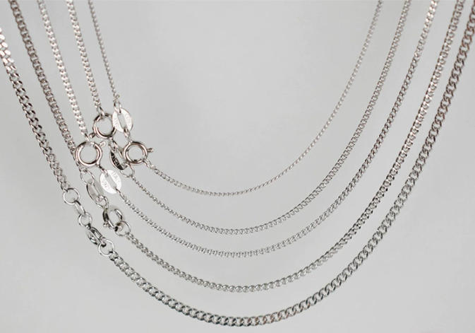 1.2mm 40cm(White Gold plating)