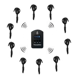 2.4GHz kablosuz sesli tur rehberi sistemi/kulak kancası alıcısı/eşzamanlı çeviri ekipmanı. - Product Image 4
