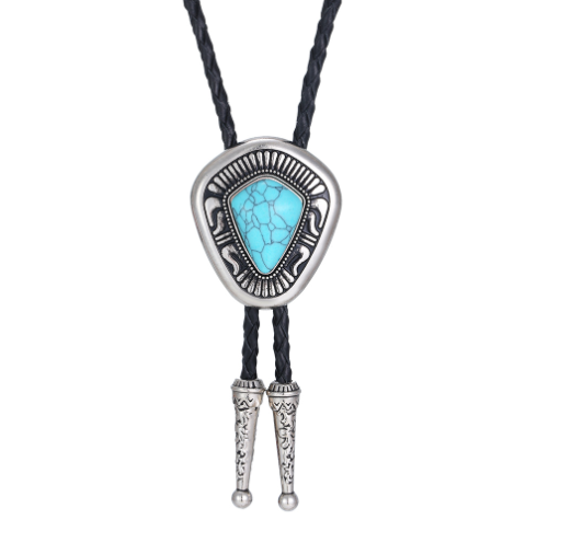 9 turquoise irrégulière