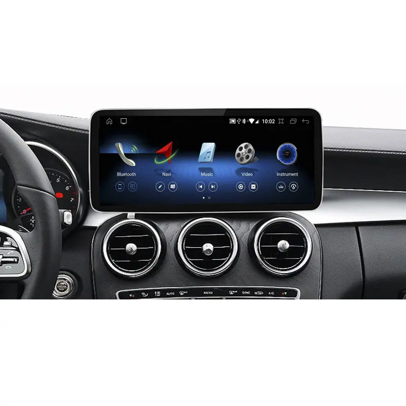 12.3 "android Car Multimedia Player Rádio para Mercedes Benz um CLA GLA W176 C117 X156 Carplay 1920 * 720IPS tela GPS Navi Android