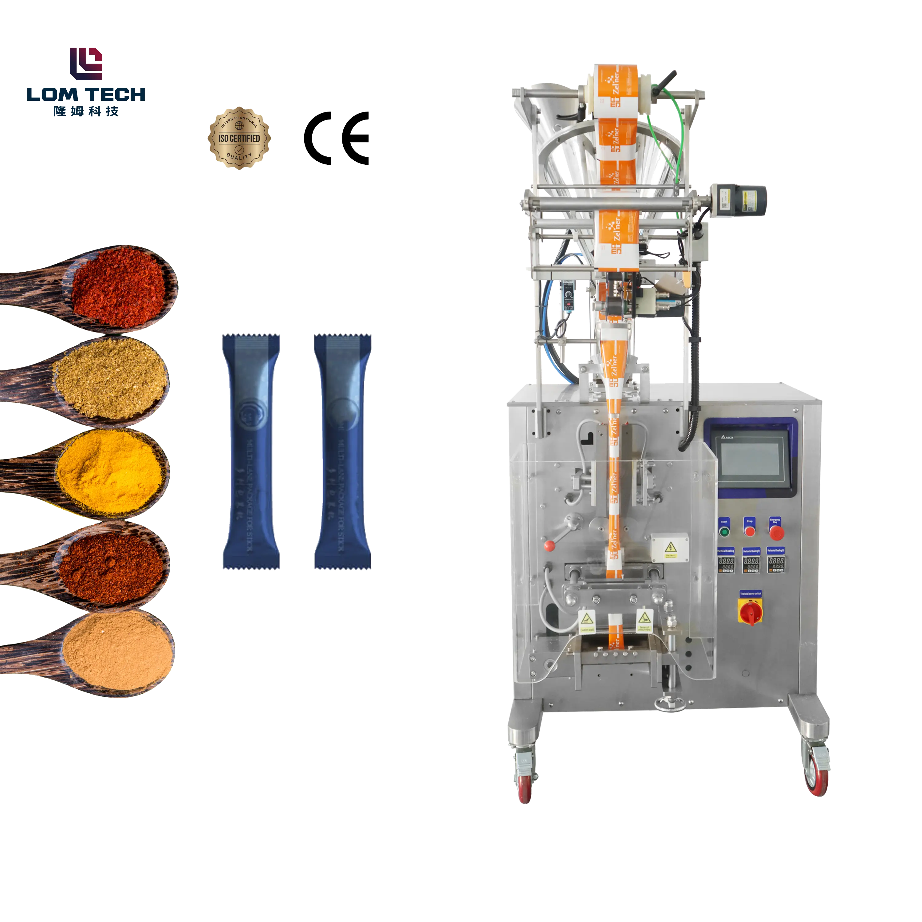 2g 3g 5g sachê pimenta/sal/açúcar vertical automática grânulo sachê máquina de embalagem da pelota