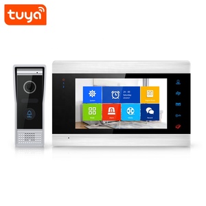 Sistema de intercomunicación inteligente para teléfono y puerta, con módulo WiFi Tuya, Monitor interno, PST-DB09, 2023 - Product Image 1