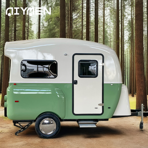 Trọng Lượng Nhẹ Sang Trọng 4-Ngủ Sợi Thủy Tinh <span class=keywords><strong>Teardrop</strong></span> Mini Camper Ultralight RV Cho Dễ Dàng Ngoài Trời Cắm Trại Và Du Lịch Du Lịch Trailer - Product Image 2