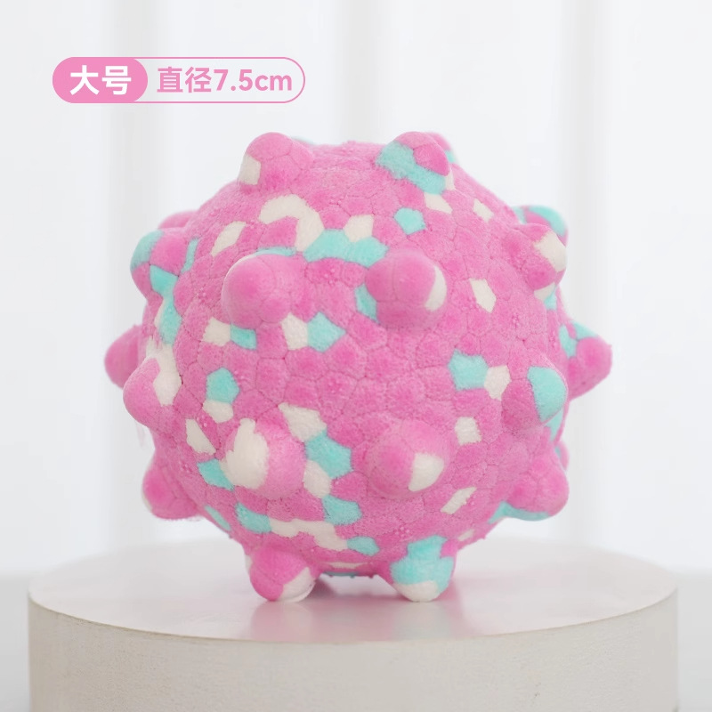(Teeth Grinding) Popping Ball Pink Large Size