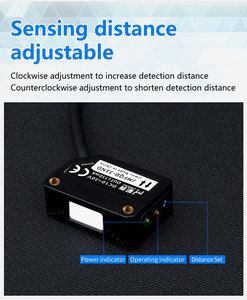 High sensitive industrial level distance measuring <strong>diffuse</strong> <strong>reflective</strong> photoelectric switch optical <strong>sensor</strong> - Product Image 5